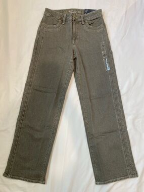 American Eagle Outfitters NWT Straight Jeans - Charcoal Gray